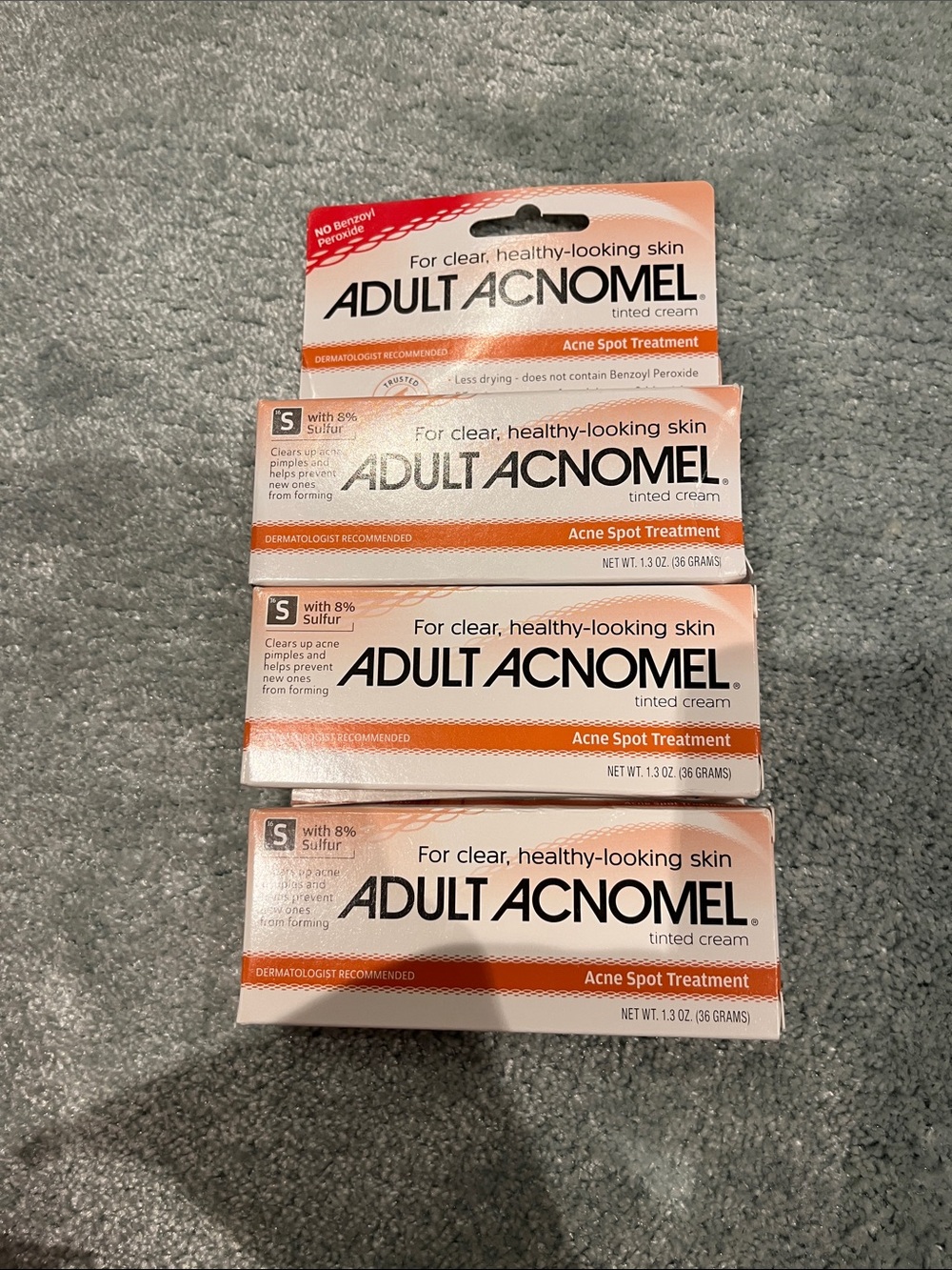 Adult Acnomel Tinted Cream Acne Spot Treatment 1.3 oz (3-pack)